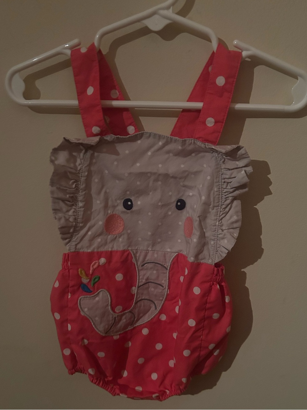 Mini Boden Elephant Bubble Romper
